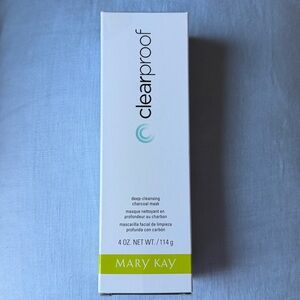 NWT Mary Kay Clearproof Charcoal Deep Cleansing Mask skin care
